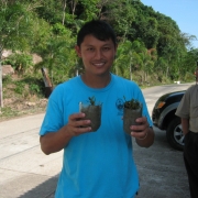 Watcharin Sawangkan community leader who received Climate Change award for the Toam Yai 